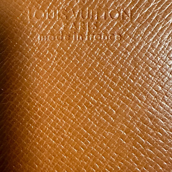 Louis Vuitton Black and Gold Monogram Wallet - Picture 6 of 15